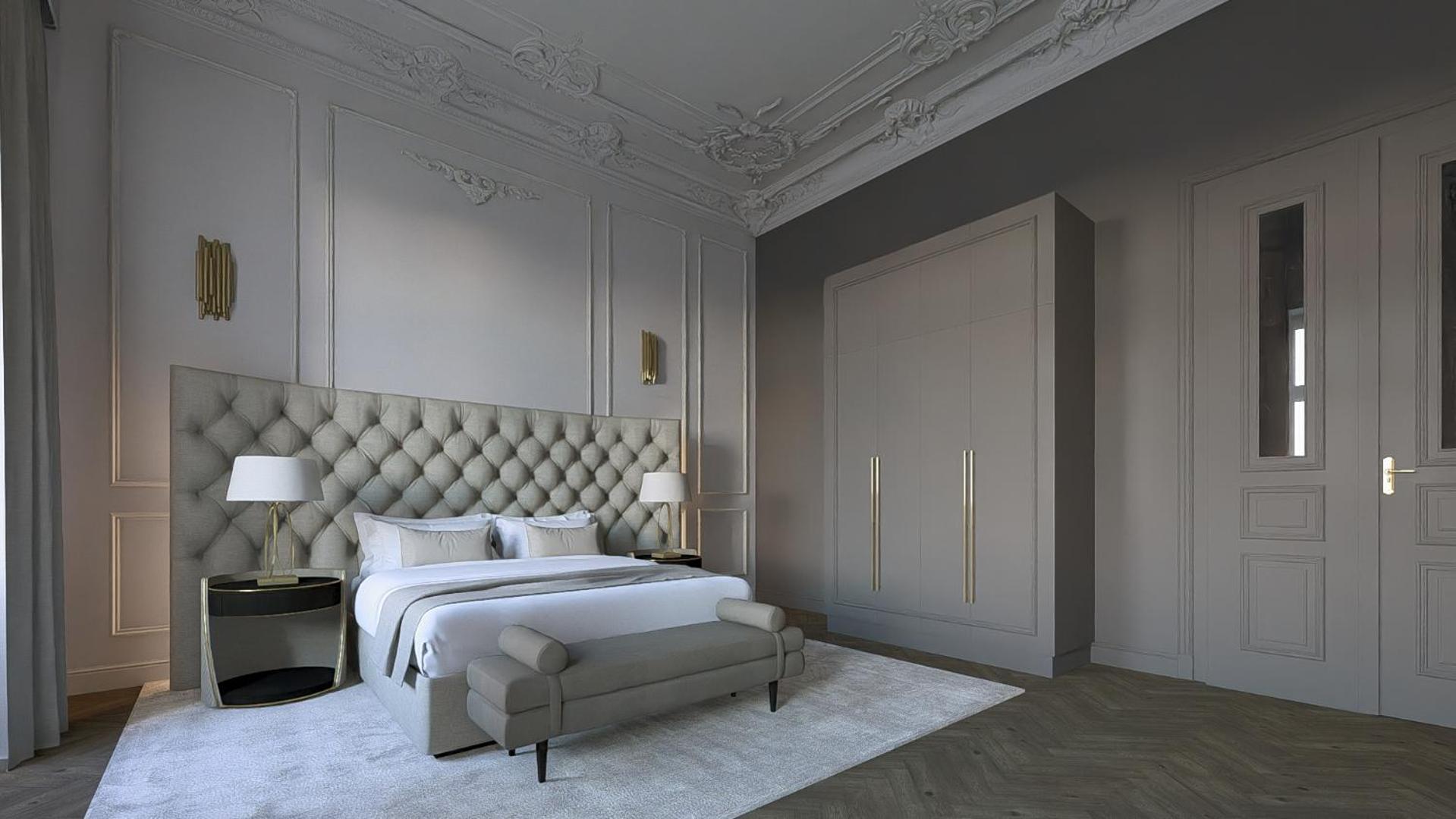 แกรนด์โฮเต็ล พัปป์ Hotel การ์โลวีวารี ภายนอก รูปภาพ 3D rendering of a bedroom