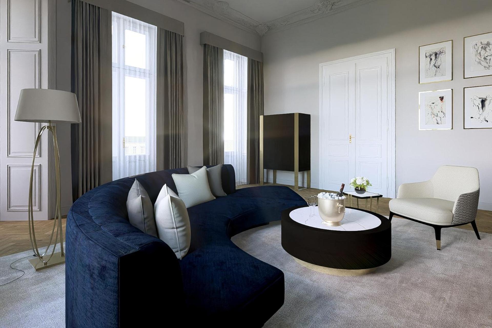 แกรนด์โฮเต็ล พัปป์ Hotel การ์โลวีวารี ภายนอก รูปภาพ A 3D interior visualization